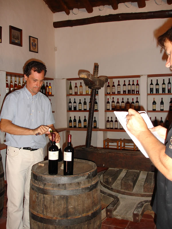 Catando los mejores bobales de Casa Don Angel