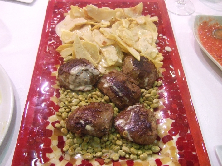 Carrilleras con habitas baby