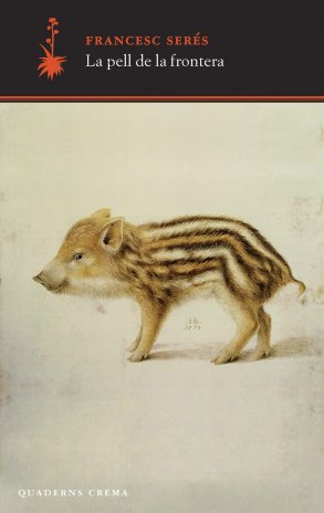 Un porc senglar a la portada del lllibre