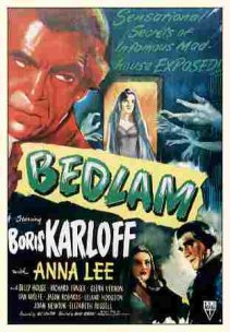 Poster Bedlam: Hospital Psiqui�trico