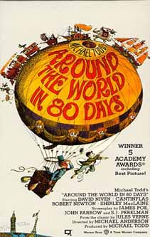 Poster La Vuelta al Mundo en 80 D�as (1956)