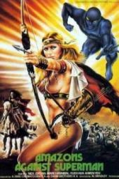 Poster Las Amazonas contra los Superman