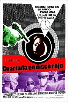 Poster Coartada en Disco Rojo