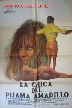 Poster La Chica del Pijama Amarillo