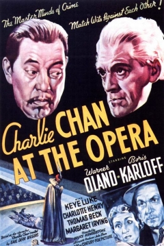 Poster Charlie Chan en la Opera