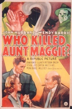 Poster Who Killed Aunt Maggie?