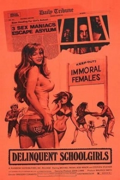 Poster Delinquent School Girls