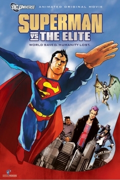 Poster Superman contra La Elite