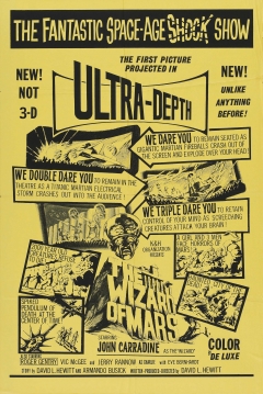 Poster Horrors of the Red Planet