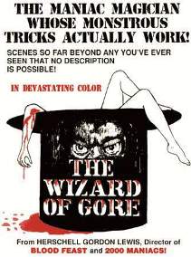 Poster El Mago del Gore