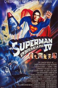 Poster Superman 4: En Busca de la Paz