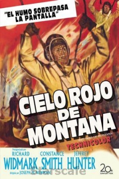 Poster Cielo Rojo de Montana