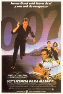 Poster 007 Licencia para Matar