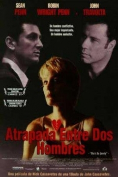 Poster Atrapada Entre Dos Hombres