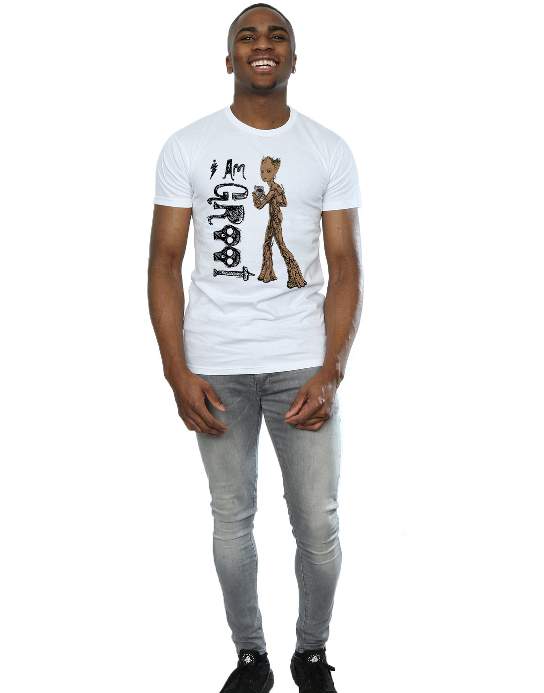 Marvel Men/'s Avengers Infinity War I Am Teenage Groot T-Shirt