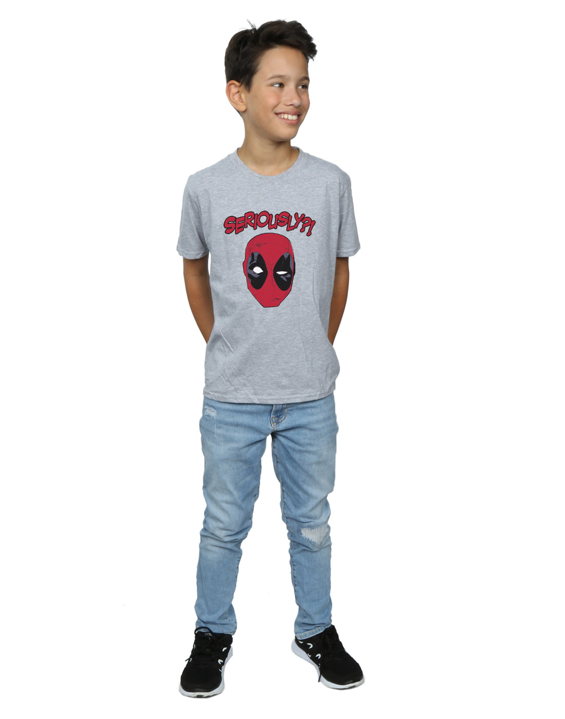 Marvel Boys Deadpool Seriously T-Shirt