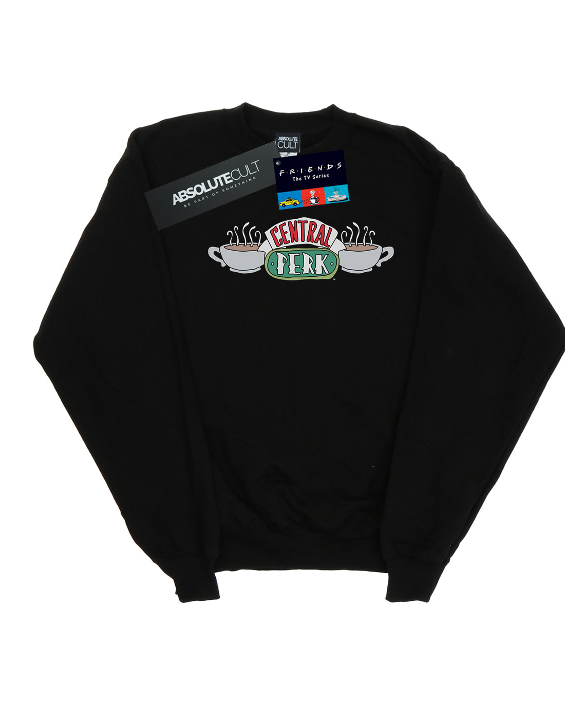 Friends Men/'s Central Perk Sketch Sweatshirt
