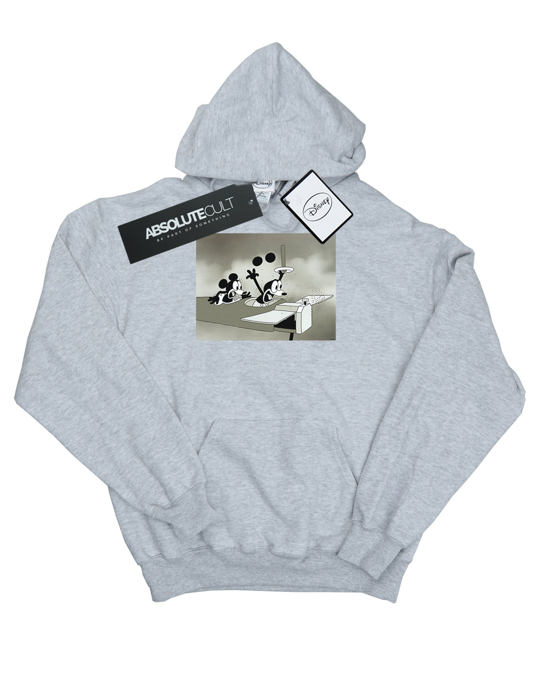 Disney Men/'s Mickey Mouse Crazy Pilot Hoodie