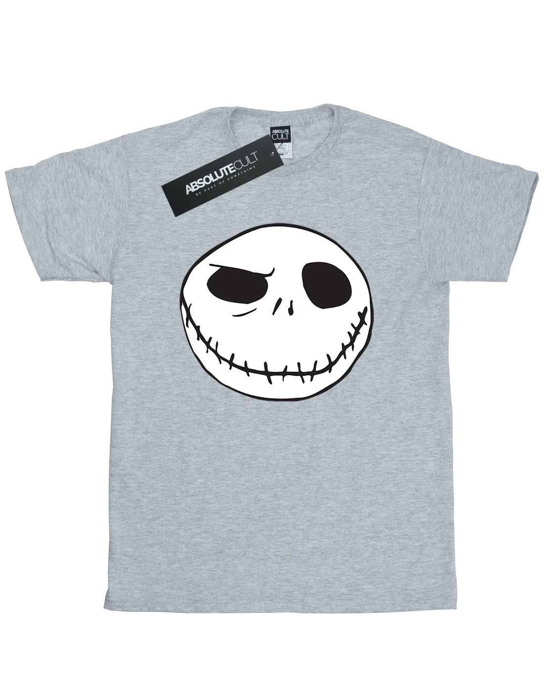 Disney Girls Nightmare Before Christmas Jack/'s Big Face T-Shirt