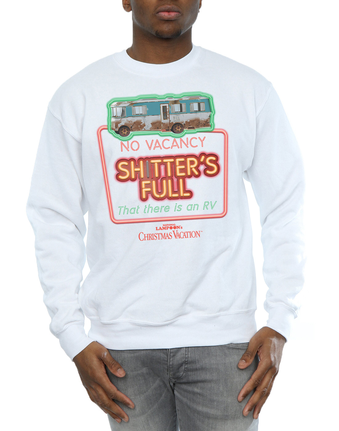 National Libelle/'s Christmas Vacation Men/'s no vacance Sweat