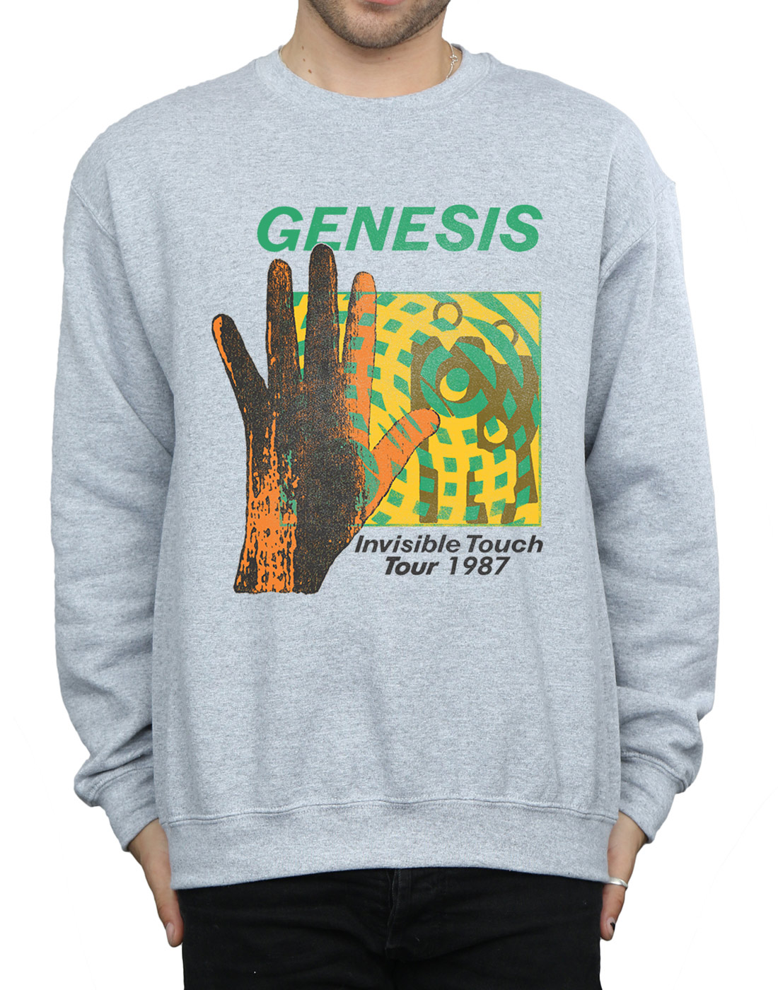 Genesis Men/'s Invisible Touch Tour Sweatshirt