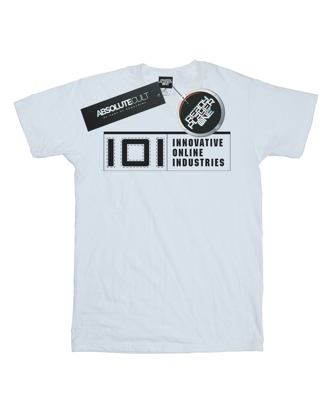 Ready Player One Men/'s IOI Logo T-Shirt