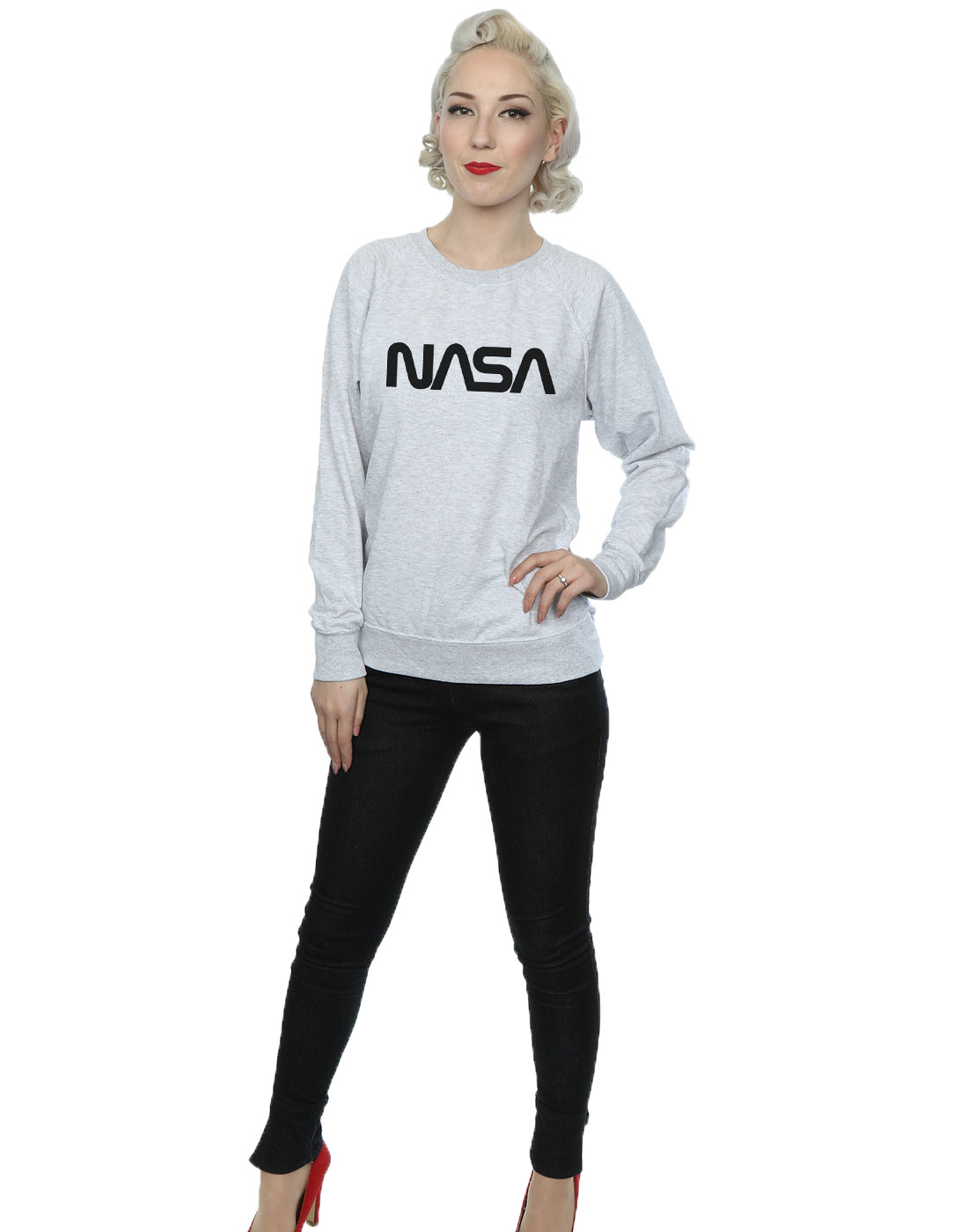 La NASA femme moderne Logo Sweat