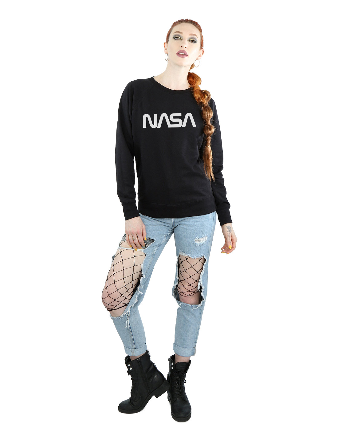La NASA femme moderne Logo Sweat