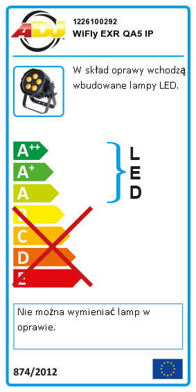 WiFly EXR QA5 IP - Outdoor fixtures - Lights - Products - ADJ