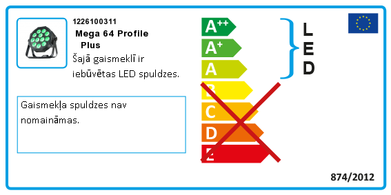 Mega 64 Profile Plus - LED PAR - Lighting - Lights - Products - ADJ