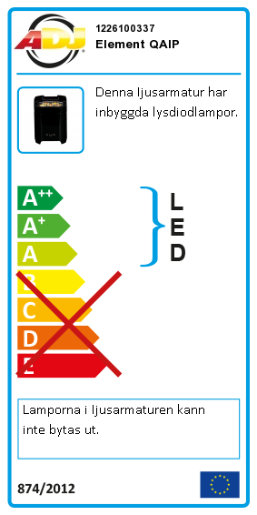 Element QAIP - UC-IR / Airstream IR - Lights - Products - ADJ Group