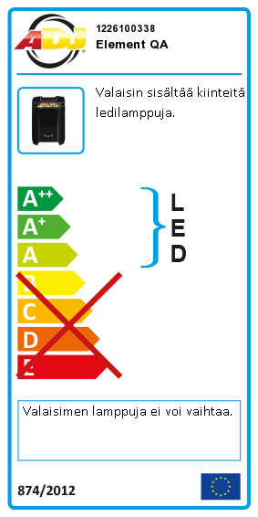 Element QA - Product Archive Light - Lights - Products - ADJ