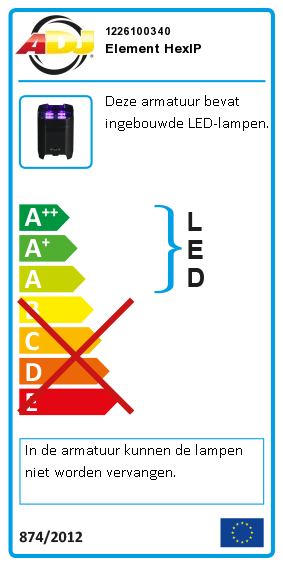 Element HexIP - UC-IR / Airstream IR - Lights - Products - ADJ Group