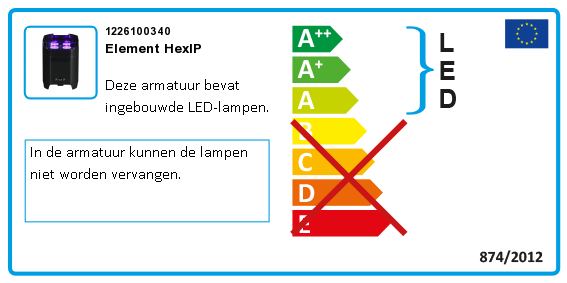 Element HexIP - UC-IR / Airstream IR - Lights - Products - ADJ Group