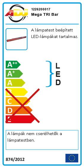 Mega TRI Bar - KlingNet / Pixel Mapping - Video - Products - ADJ Group
