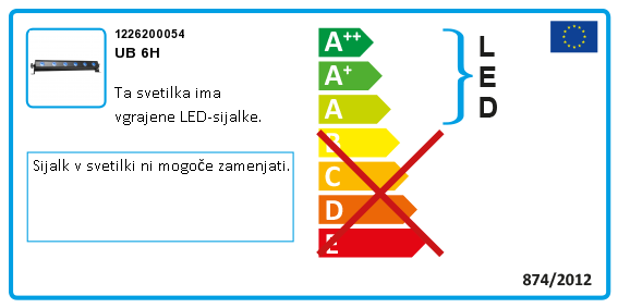 UB 6H - LED BAR - Lighting - Lights - Products - ADJ Group