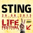 Life Festival Oświęcim 2013: Sting