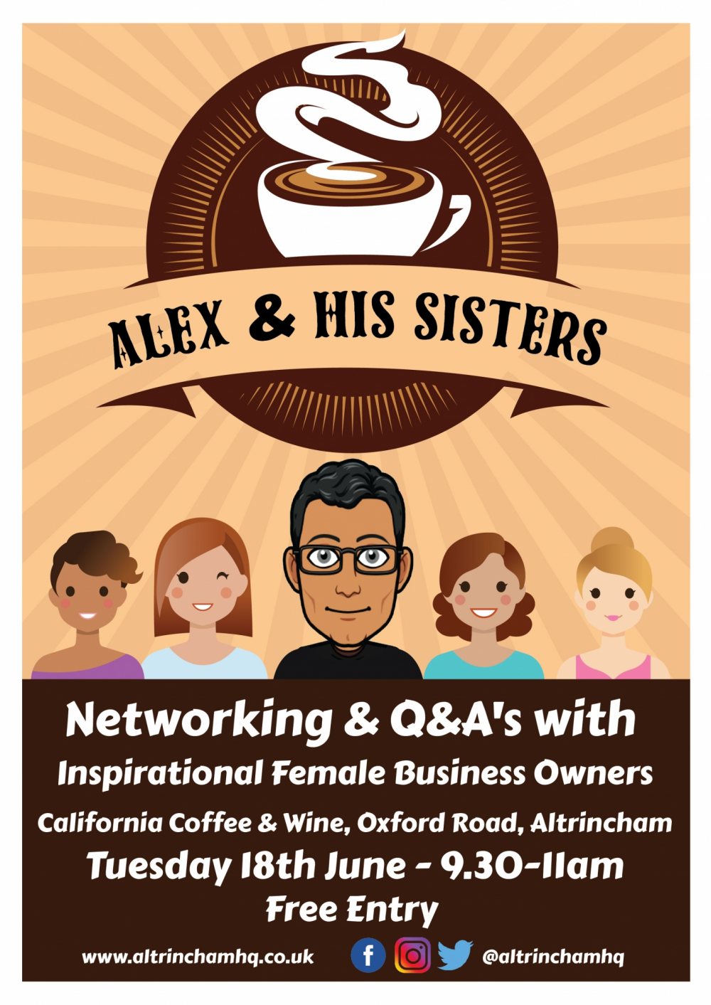 Alex & his Sisters - Networking