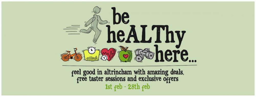 Be heALThy here! Fantastic health & fitness offers in Altrincham this February