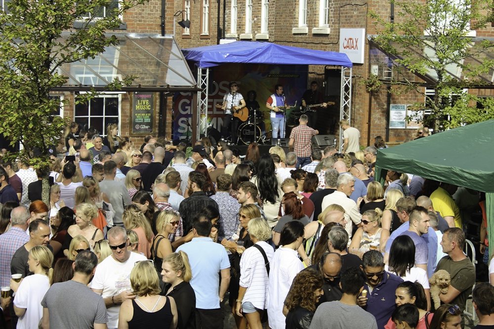 Over 8,000 head to Altrincham for bank holiday music bonanza