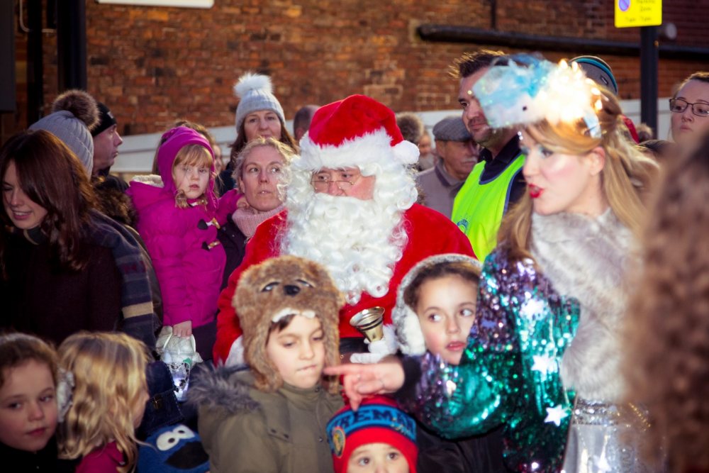 Pop-Up Santa
