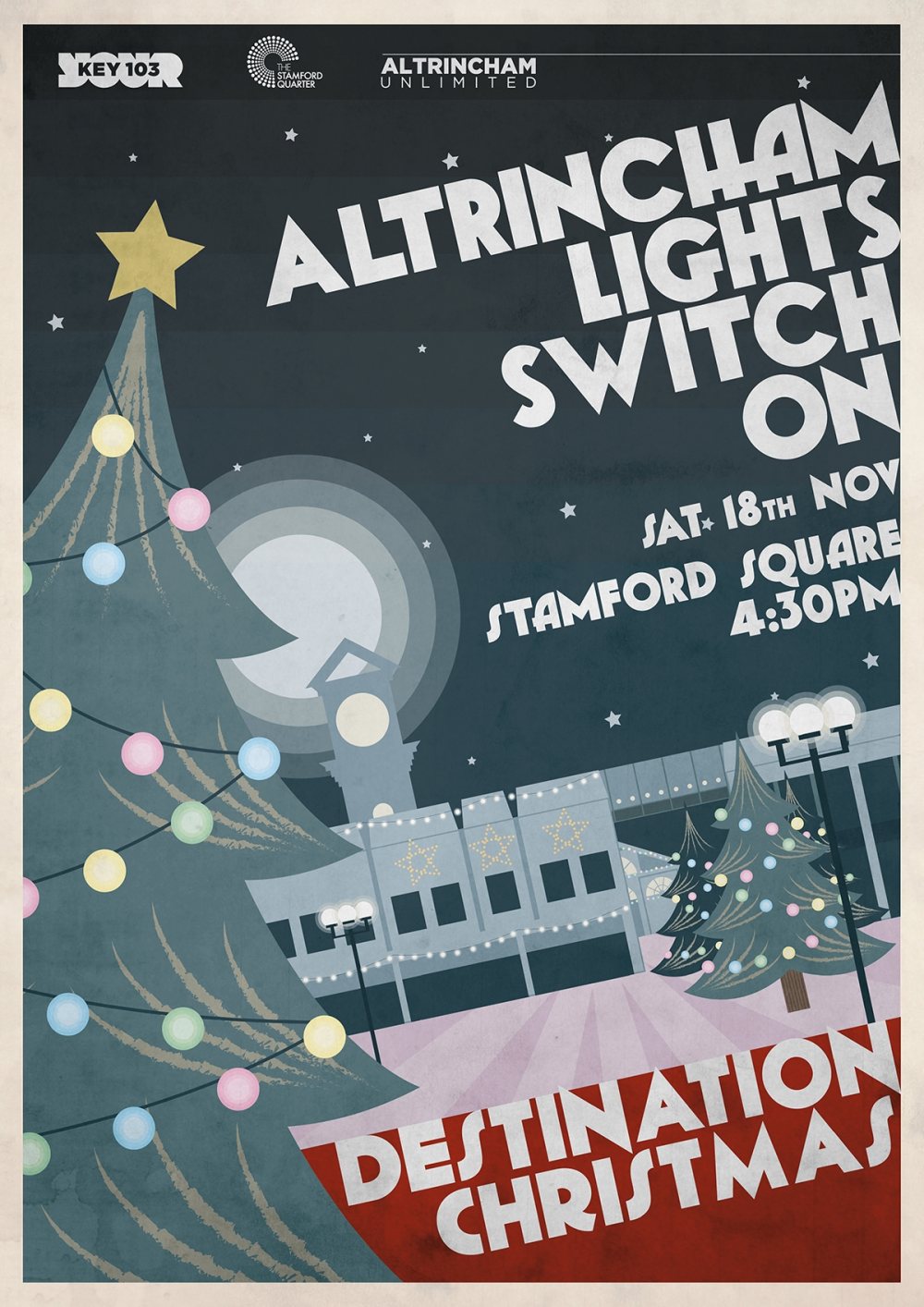 Countdown begins to Altrincham's Christmas lights switch-on