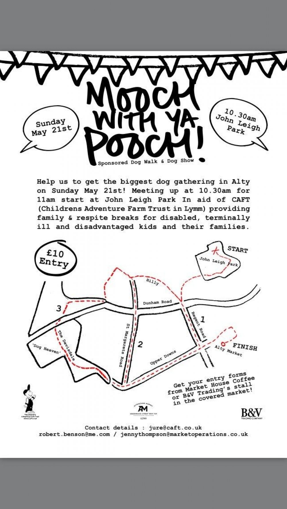Mooch with ya Pooch - Sponsored Dog Walk & Dog Show