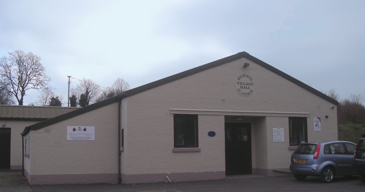 Milborne St Andrew Village Hall Artsreach