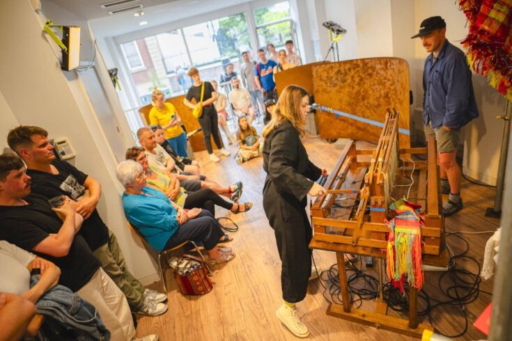 Antique Loom Performance as part of Sonic Sculptures