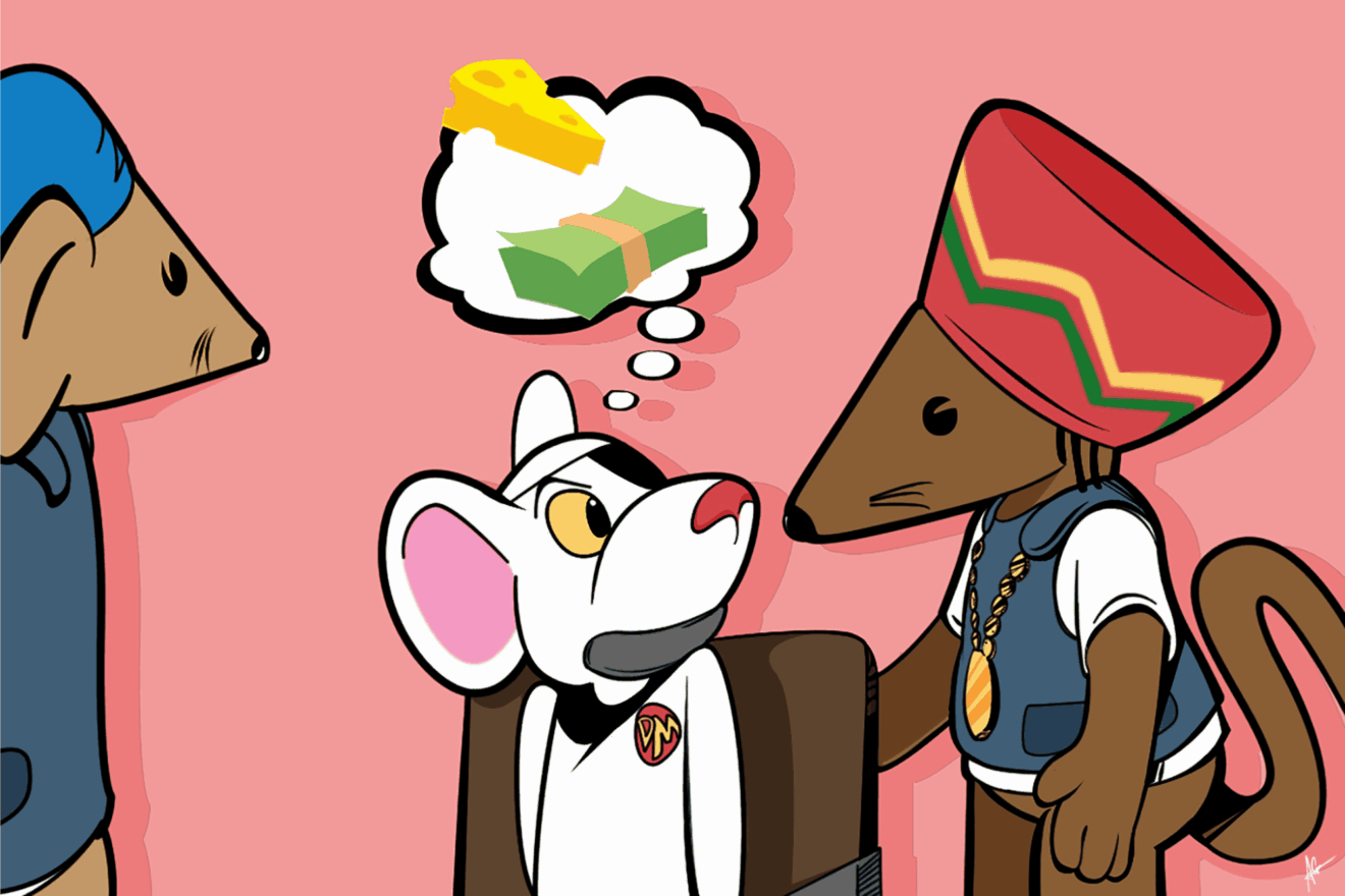 Mouse Trap, digital art print (2025) by ArtGoon