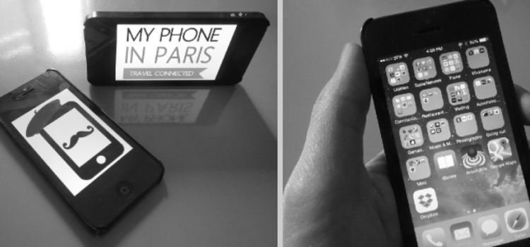 My Phone in Paris