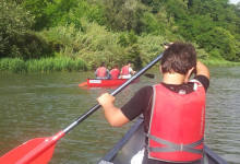 Urumea ibaitik jaitsiera kanoan / Descenso en canoa por el Urumea