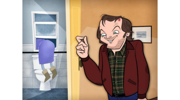 Film a fumetti - Shining