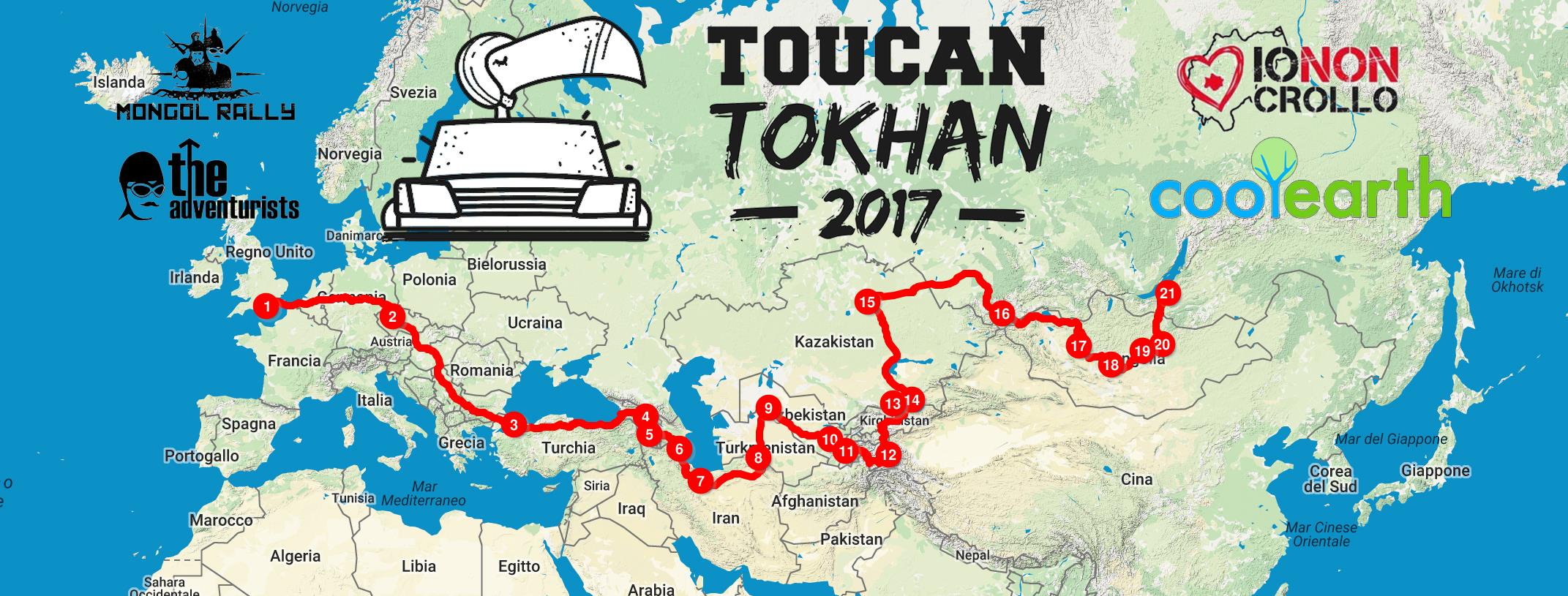 itinerario mongol rally
